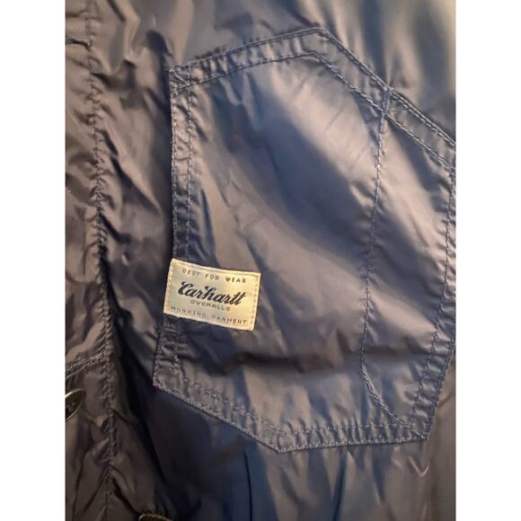 Carhartt Heritage WIP Trammell Coat dark navy m large - Picture 2 of 8